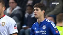 Oscar Goal HD - Milton Keynes Dons 0-1 Chelsea - 31-01-2016 FA Cup