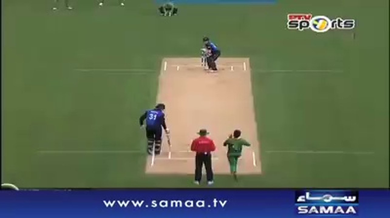 M Amir Destructive bowling against New Zeland