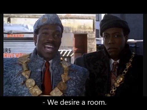Фильм-крэк «Coming to America» - Поездка в Америку
