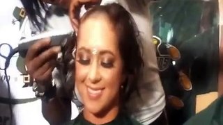 Beautiful Young Woman's Headshave 4