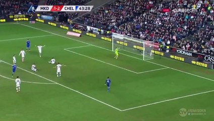 1-3 Oscar Hattrick - Milton Keynes Dons v. Chelsea 31.01.2016 HD