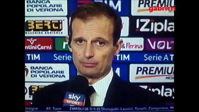 Chievo Juventus 0 4 - Allegri il record non mi interessa - credevo nella rimonta