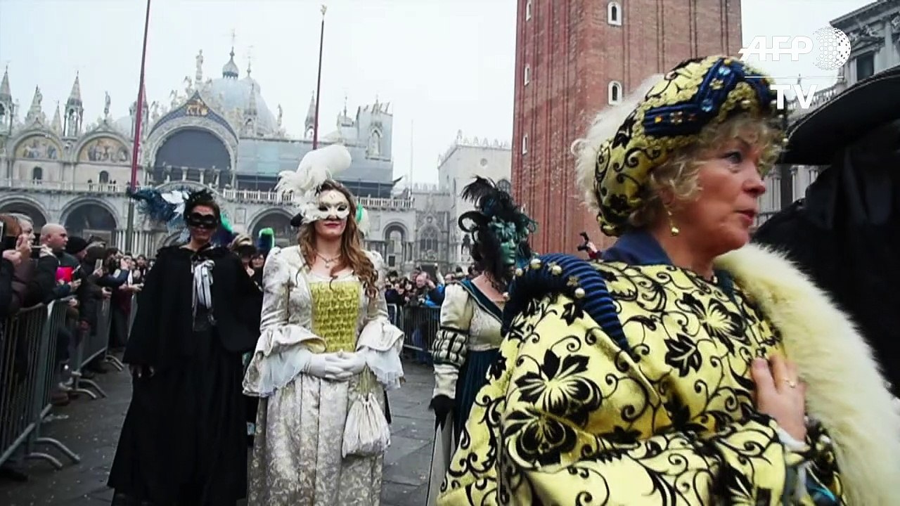Venedig im karnevalsrausch