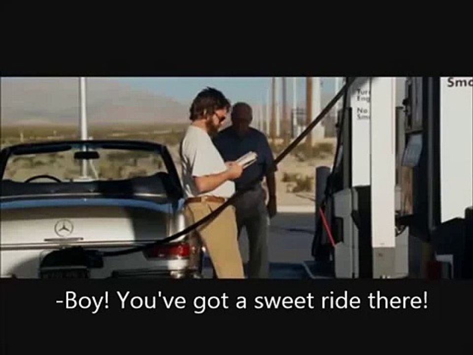 Фильмо-крэк эпизода на заправке из фильма The Hangover (Мальчишник в Лас Вегасе)