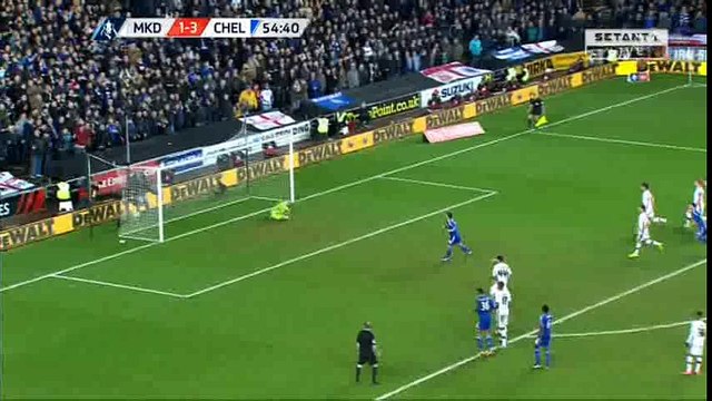 Eden Hazard Goal HD - Milton Keynes Dons 1-4 Chelsea - 31-01-2016 FA Cup