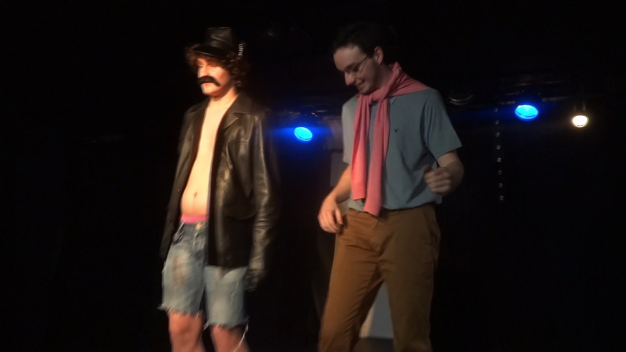 Thibault avec les Gibbons masqués 2