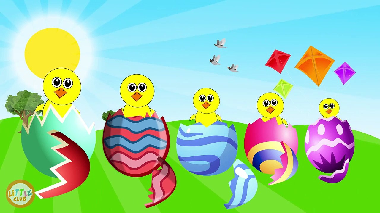 Surprise Eggs Finger Family Nursery Rhyme for Children