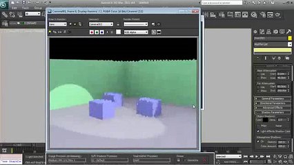 3ds Max - Lighting Tutorial Clip4-2