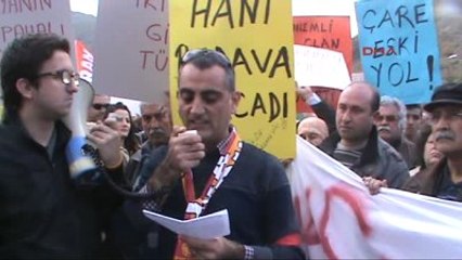 Ortaca Göcek Tüneli'nde Zam Protestosu