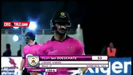 Rana Naveed took 2 wkts in 2 balls