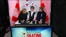 Kevin Reynolds - kiss & cry - 2016 Canadian figure Skating Championships