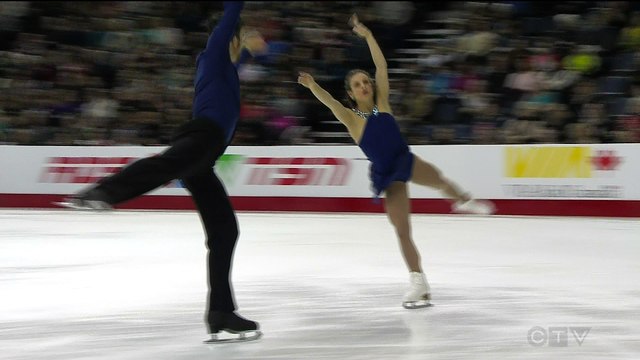 Meagan DUHAMEL / Eric RADFORD - kiss & cry - 2016 Canadian figure Skating Championships