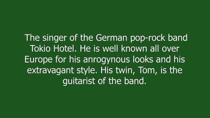 bill kaulitz meaning and pronunciation