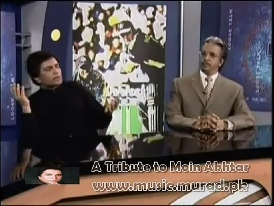 Moin Akhtar as Tariq Aziz and an Indian Guest as Amresh Puri Anwar Maqsood Loose