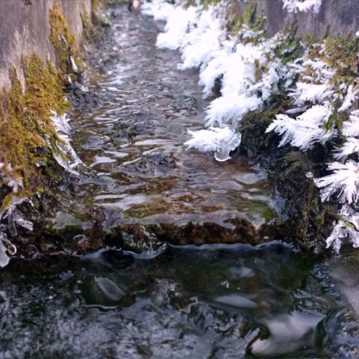 Les merveilles du monde gelées