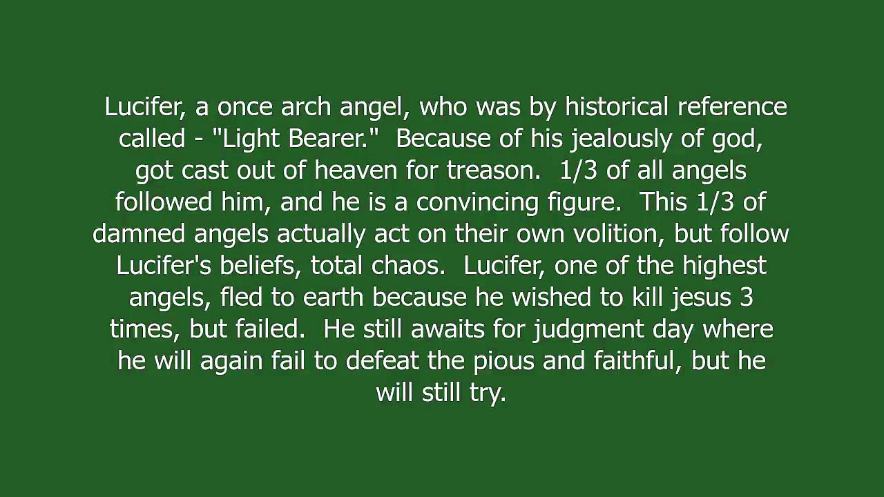 lucifer meaning and pronunciation