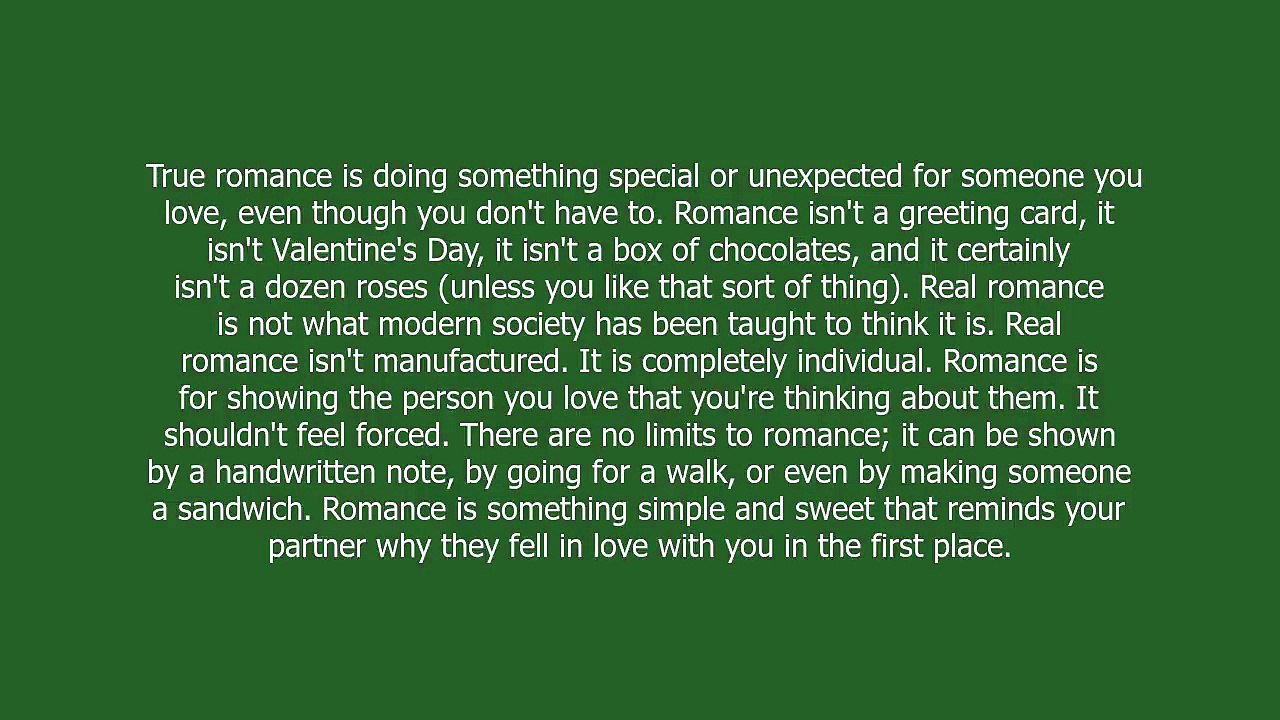 Romance meaning and pronunciation
