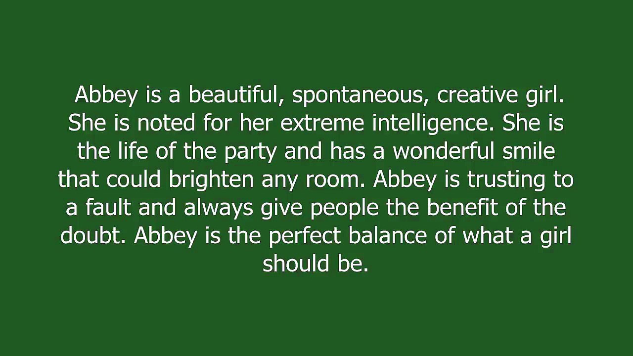 Abbey meaning and pronunciation video Dailymotion