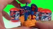 Surprise Eggs Marvel Ultimate Spiderman & Avengers Assemble Toys Super Hero Toys + Captain America