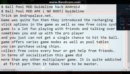 8 Ball Pool MOD ( NO ROOT) Guideline Trick on Android palace.