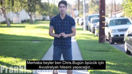 Avustralyalı Numarası (Australian Trick) - Öpüşme Şakası (Türkçe Altyazı)