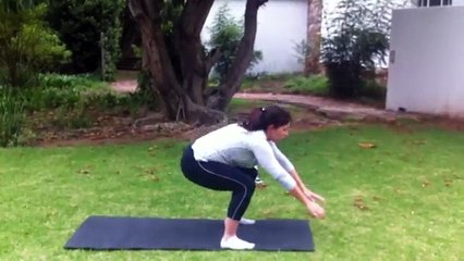 The SO Fit Club Post-preggie Challenge Week 7 TACFIT Squat