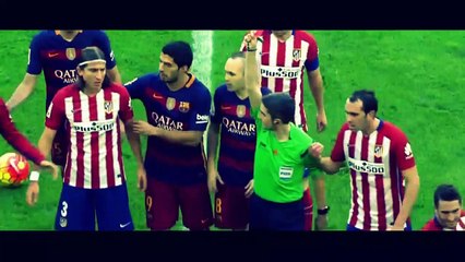 Filipe Luis bị truất quyền thi đấu vì phạm lỗi nguy hiểm với Messi