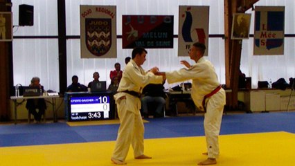 Melvin Boisard championnat 77 cadet 31 janvier 2016