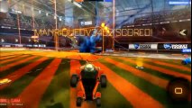 OneTwoFree Let's Play Rocket League Gameplay OMG CRAZY Rebound