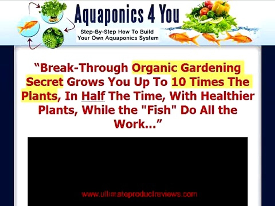 Aquaponics 4 You - Step-by-step How To Build Your Own Aquaponics System