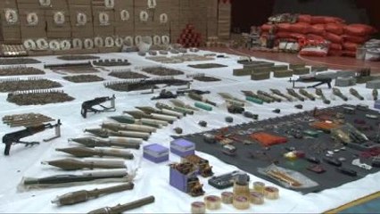 Diyarbakır Sur'da PKK'nın Silah ve Mühimmatları Ele Geçti