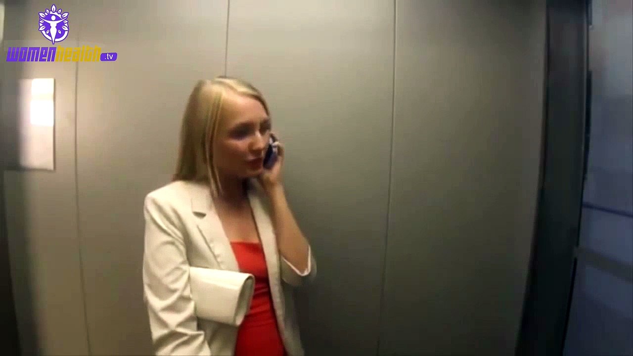 Fast Elevator Prank Beautiful Russian Girl