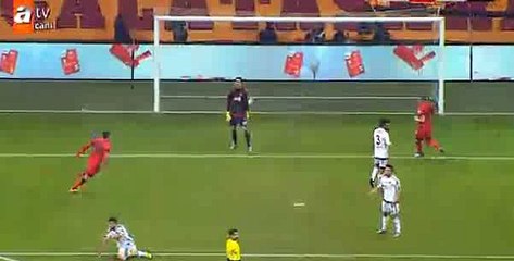 Sinan Gumus Goal - Galatasaray 2 - 0 Gaziantepspor - 31-01-2016