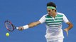 Roger Federer eases through first Australian Open match in straight sets