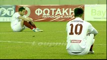 Des footballeurs grecs font un sit-in pour les réfugiés