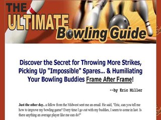 The Ultimate Bowling Guide