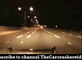 Russian Car crashed into a petrol pump dash cam footage HD