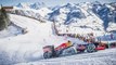 F1 driver takes on ski slope in Red Bull car