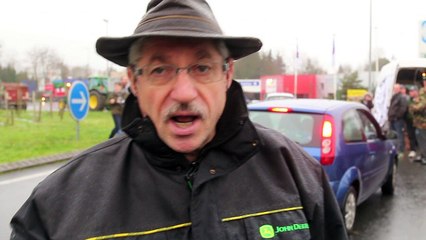 Bergerac, les agriculteurs manifestent