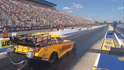 NHRA Matt Hagan Explosion in Charlotte