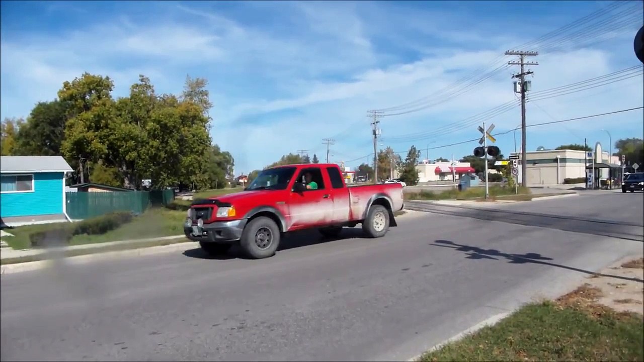 Railroad Crossing signals in Winnipeg, Manitoba