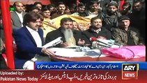 ARY News Headlines 3 January 2016, Protest against CDA in Islamabad