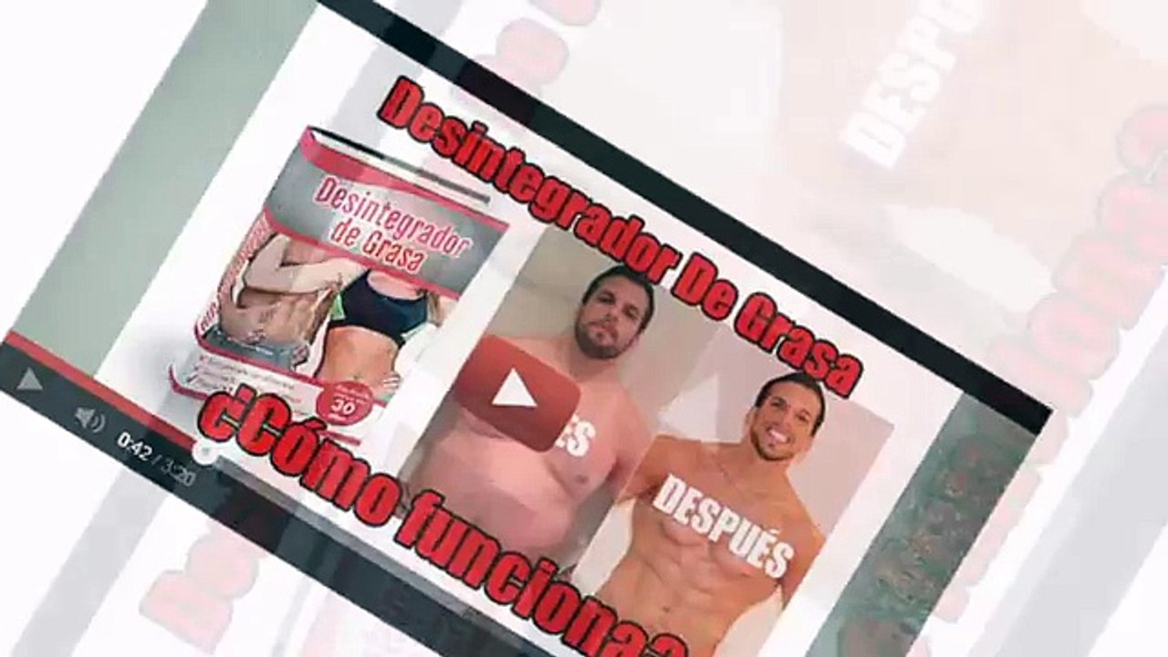 Desintegrador de Grasa cómo funciona