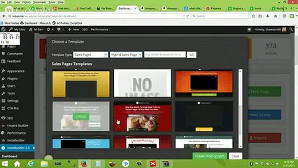 Web design using Instabuilder V2