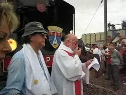Bénédiction de la 241P17 à Louhans