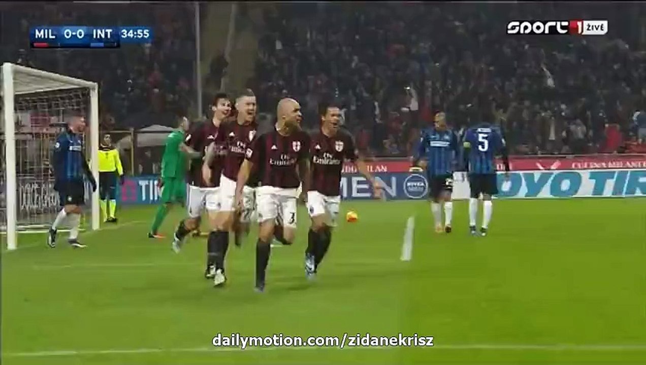 AC Milan 1-0 Inter - All Goals HD - 31.01.2016