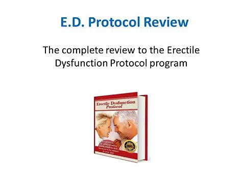 ED Protocol Review - Natural Erectile Dysfunction Treatment