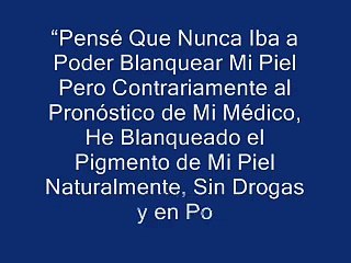 Aclarar la piel para siempre...