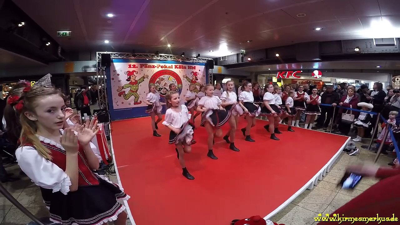 12. Pänz Pokal Köln Hbf - Teuflisch Jeck (Kg Gemütlichkeit 1908 Kerpen e.V) - Clip by kirmesmarkus 2016