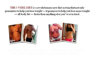 3 Week Diet Plan Review – Can this be for real or a scam…